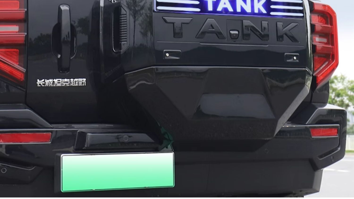 Tank 400hi4-t rear spare tire cover mecha original car color all-inclusive spare tire shell decoration appearance special accessories