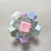 12-key transparent shell - light macaron