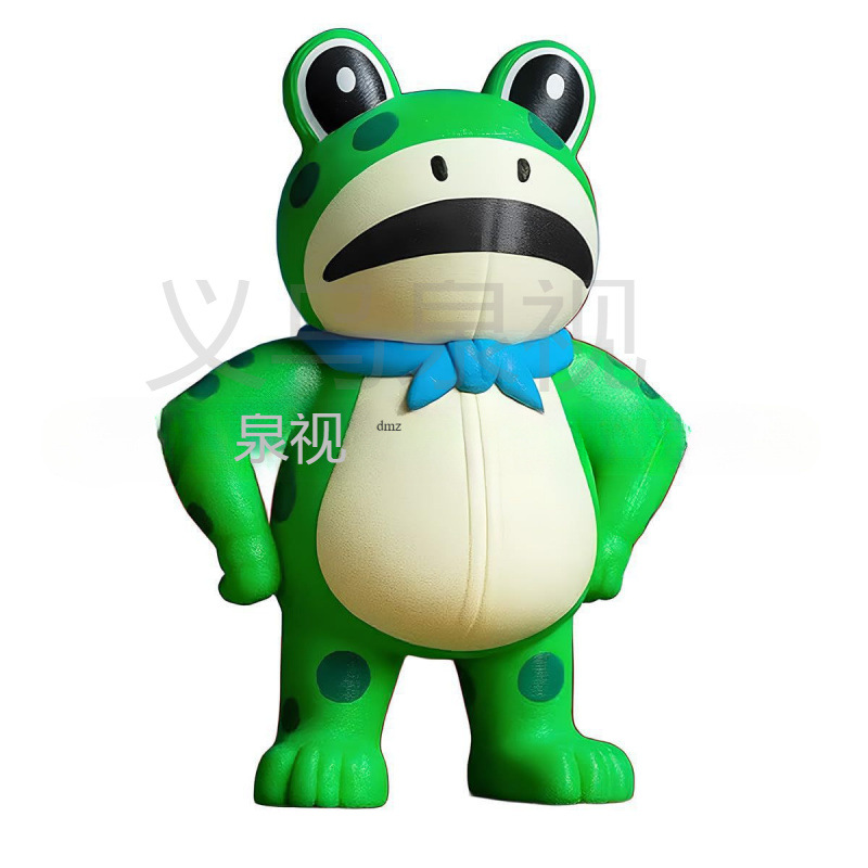 Funny Portland Protest Frogs 波特兰抗议青蛙中指青蛙雕像