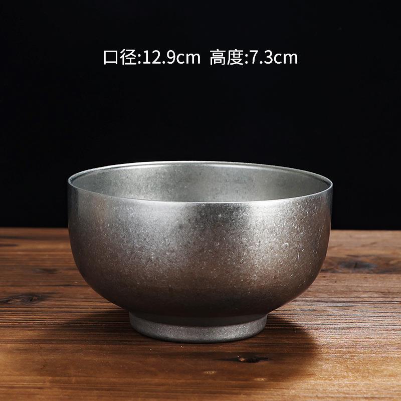13cm 원형 화상 방지 그릇 (눈송이 모래)
