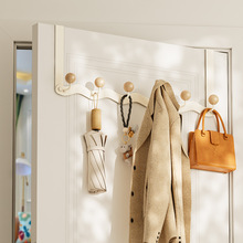 门后挂钩衣服挂架卧室挂衣架壁挂墙上免打孔强力浴室置物收纳神器