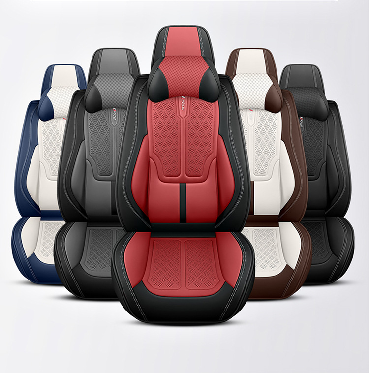 New wholesale discount full leather car seat cushion four seasons universal full surround car seat cover
