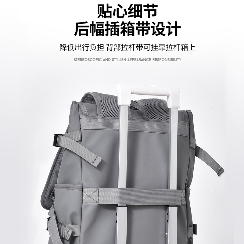 Nueva mochila de negocios de gran capacidad para hombres, mochila multifuncional de viaje de ocio, mochila escolar para estudiantes, bolsa de viaje al aire libre