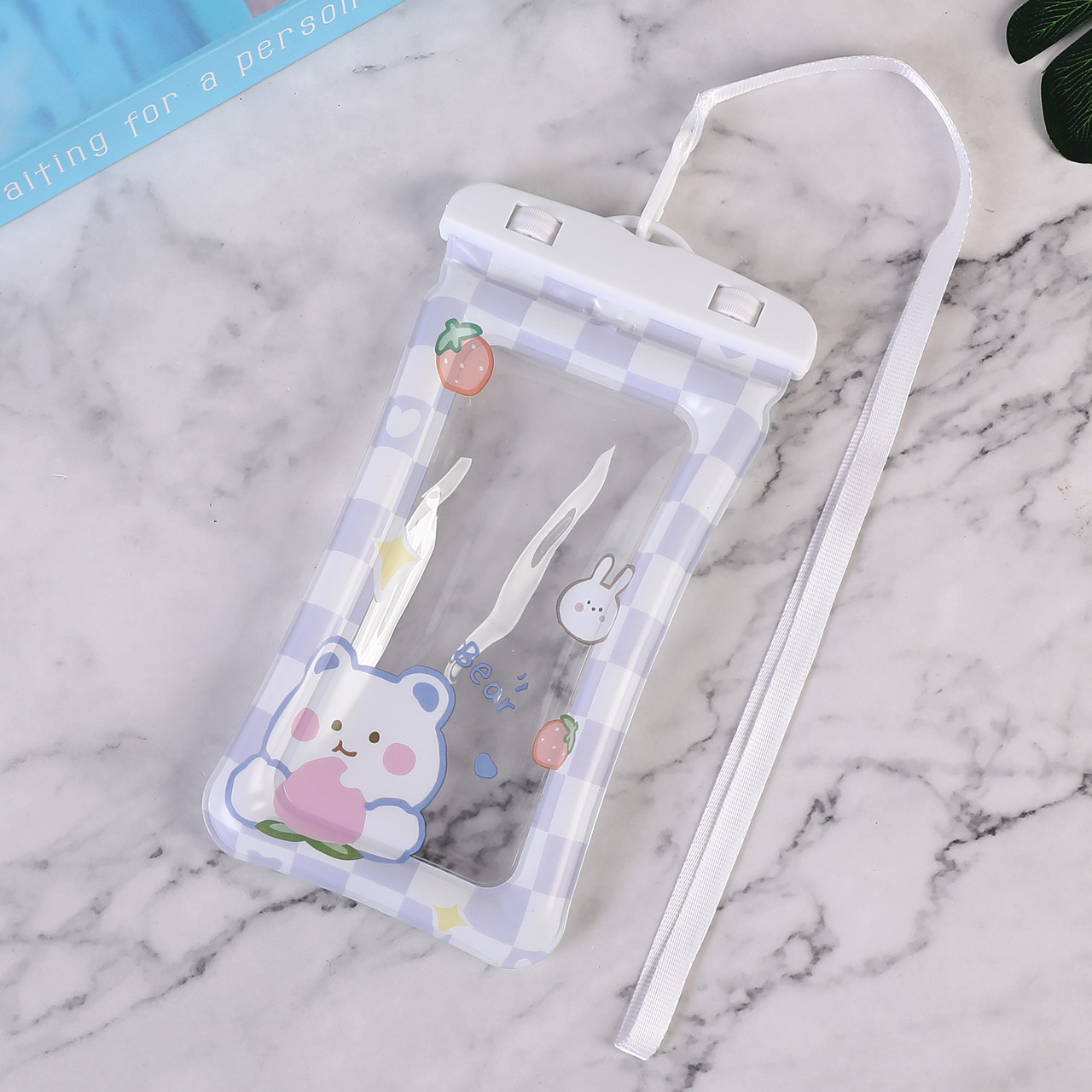 Funda Impermeable para Teléfono de PVC con Pantalla Táctil y Bolsa de Aire para Natación image 15