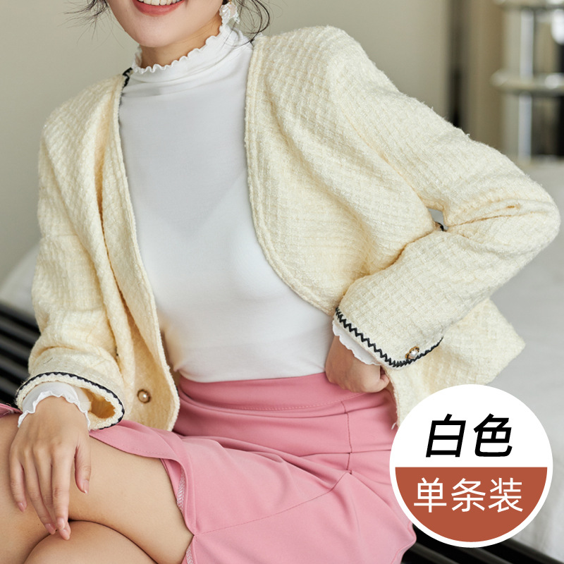 우드 이어 칼라 [화이트]