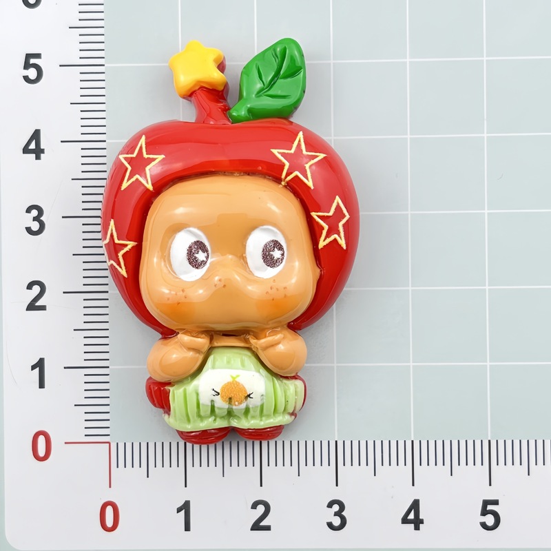 卡通变装星星人树脂配件diy手工发夹手机壳洞洞鞋冰箱贴饰品材料|undefined