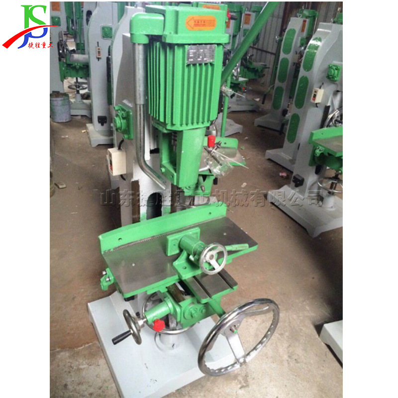 Muebles de escritorio cuadrado agujero de perforación de madera Falcon máquina vertical hidráulica Tenon máquina de perforación de madera Tenon agujero de la máquina de apertura