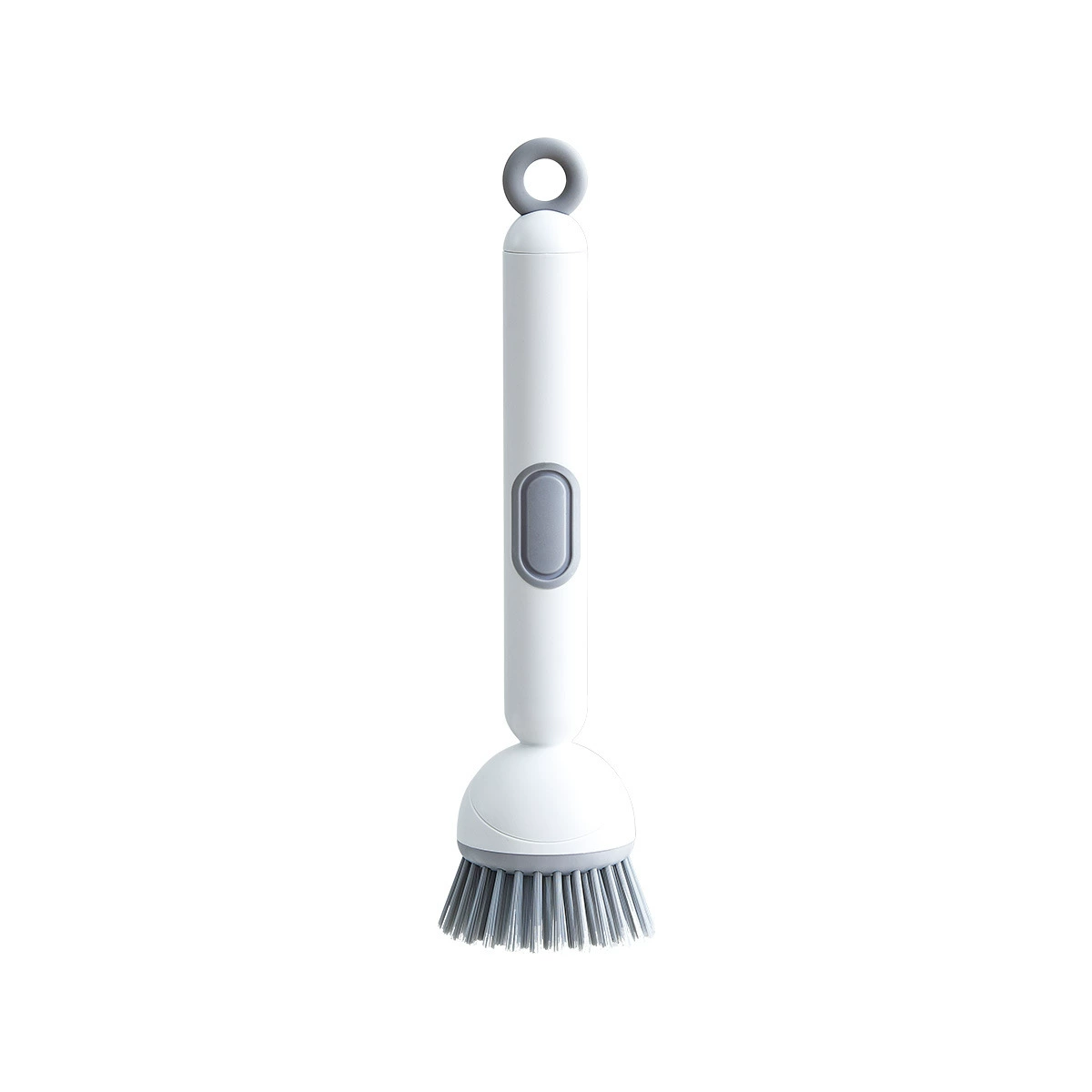 360° rotating pot brush can squeeze liquid kitchen special brushing pot tool without oil multifunctional cleaning brush long handle brush