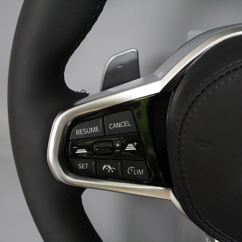 Silver modified steering wheel assembly suitable for BMW CS Sport 1234567 series G20G30x1x2x3x4x5x6