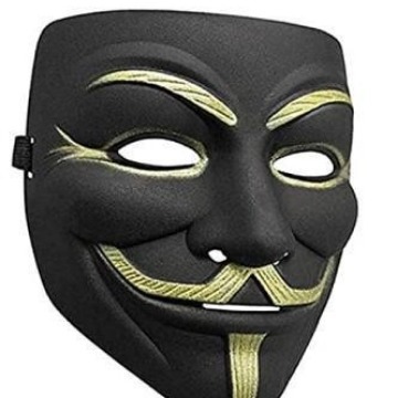 Halloween máscara de venganza en V máscara de temática de película máscara de venganza V máscara de cara V máscara de baile de calle V máscara de viejo