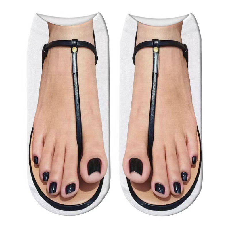 검은 색 슬리퍼