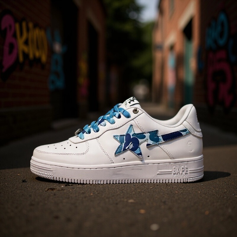 Trendy Sta Sneakers for Men and Women with Ape Head Design, Versatile Couple Street Sports Shoes, Low-Top Trendy Sta Sneakers for Men and Women with Ape Head Design, Versatile Couple Street Sports Shoes, Low-Top