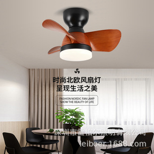 Small size ceiling fan lamp children's room ceiling fan lamp bedroom study kindergarten electric fan lamp balcony aisle ceiling fan