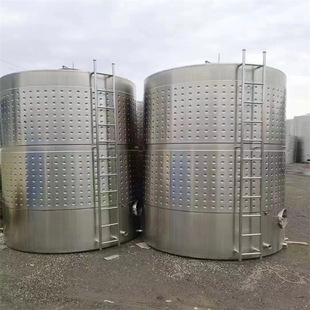 Chemical storage tank used stainless steel wine storage tank 120 cubic stainless steel heating and cooling storage tank