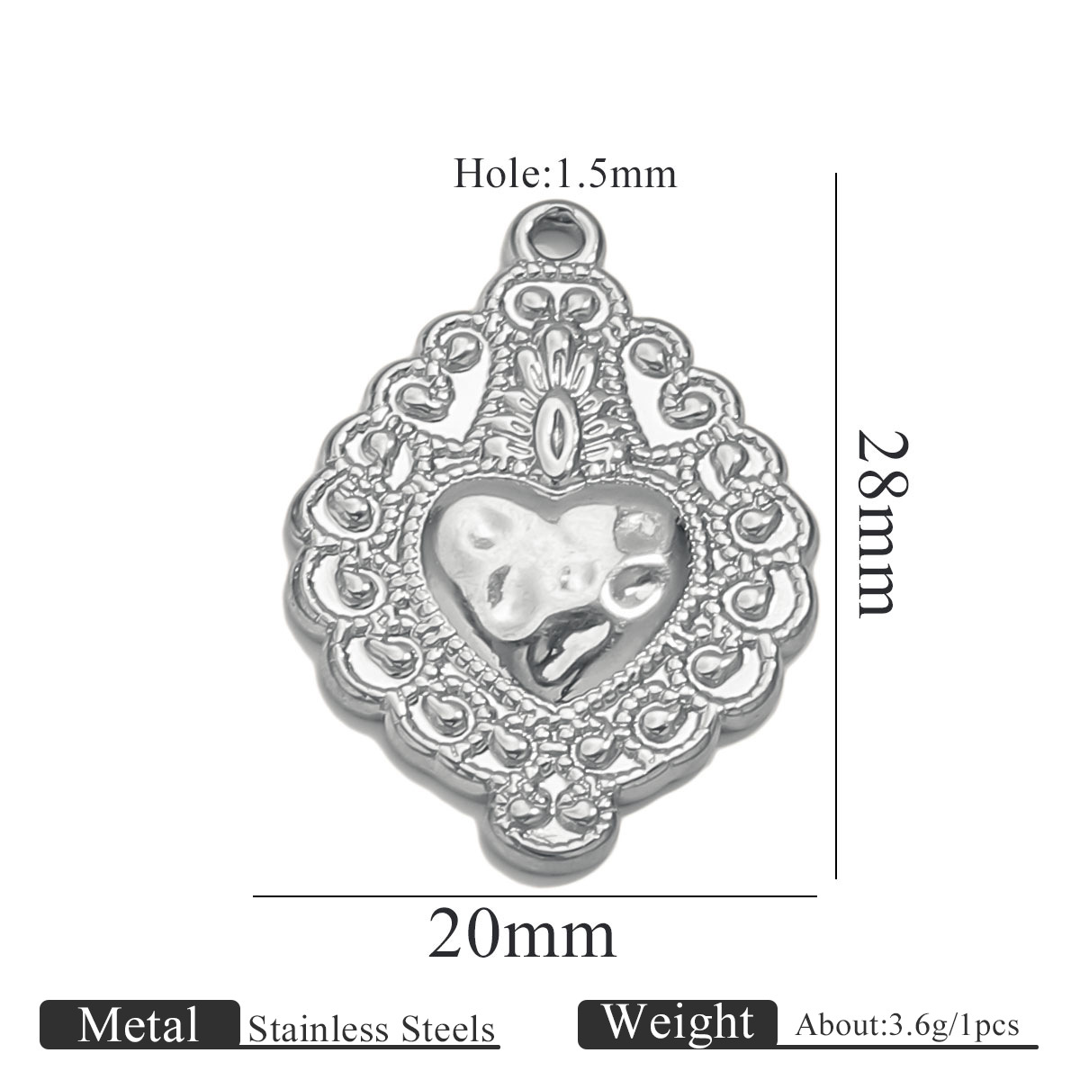 Acero inoxidable de alta moda sol amor oro 18K colgante accesorios collar de brazalete acero titanio accesorios de joyería DIY