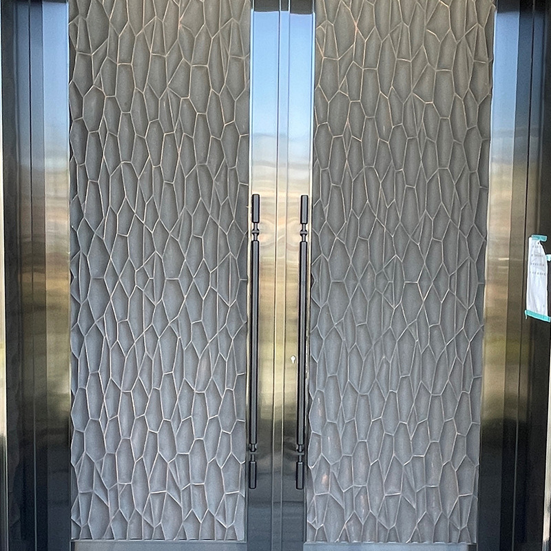 PU Piel de piedra Cubo de agua Piedra cultural ligera Simulación para interiores y exteriores Exterior del hotel Tablero de pared de fondo de madera de Inglaterra