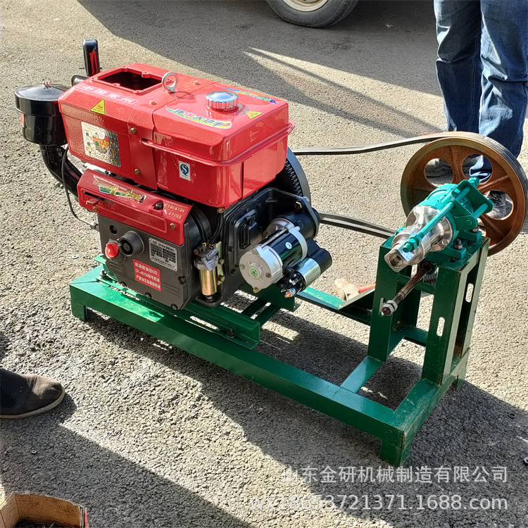 Multifunctional corn food glutinous rice stick machine vehicle-mounted mobile stall popcorn machine 12 horsepower diesel puffing machine 4