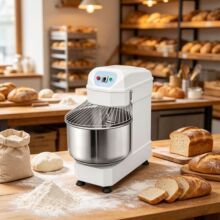 现货50L烘焙食品厂面包店和面机 20公斤面粉30kg面团揉面机打面机