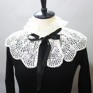 False bind lace shawl collar decorative Women girls Dickey Collar detachable half shirt sweater decoration collar