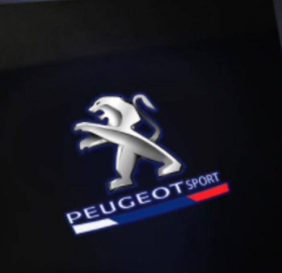 Aplicable a Peugeot 407 / 508 / 408 / 406 / 607 / 806 lámpara de puerta LED lámpara de proyección láser