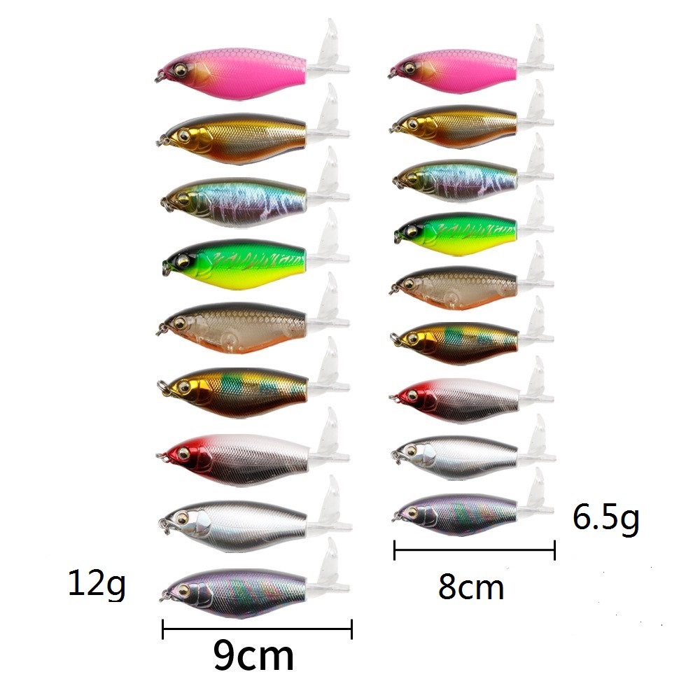 Floating whopper plopper fishing lures 8 Colors hard plastic baits Bass Trout Fresh Water Fishing Lure