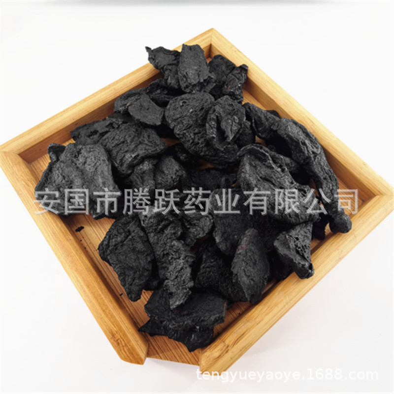 Prepared Rehmannia Root Slices Shu Di Huang 1kg Bag Henan Origin Dried Herb for Decoction and Soup key features