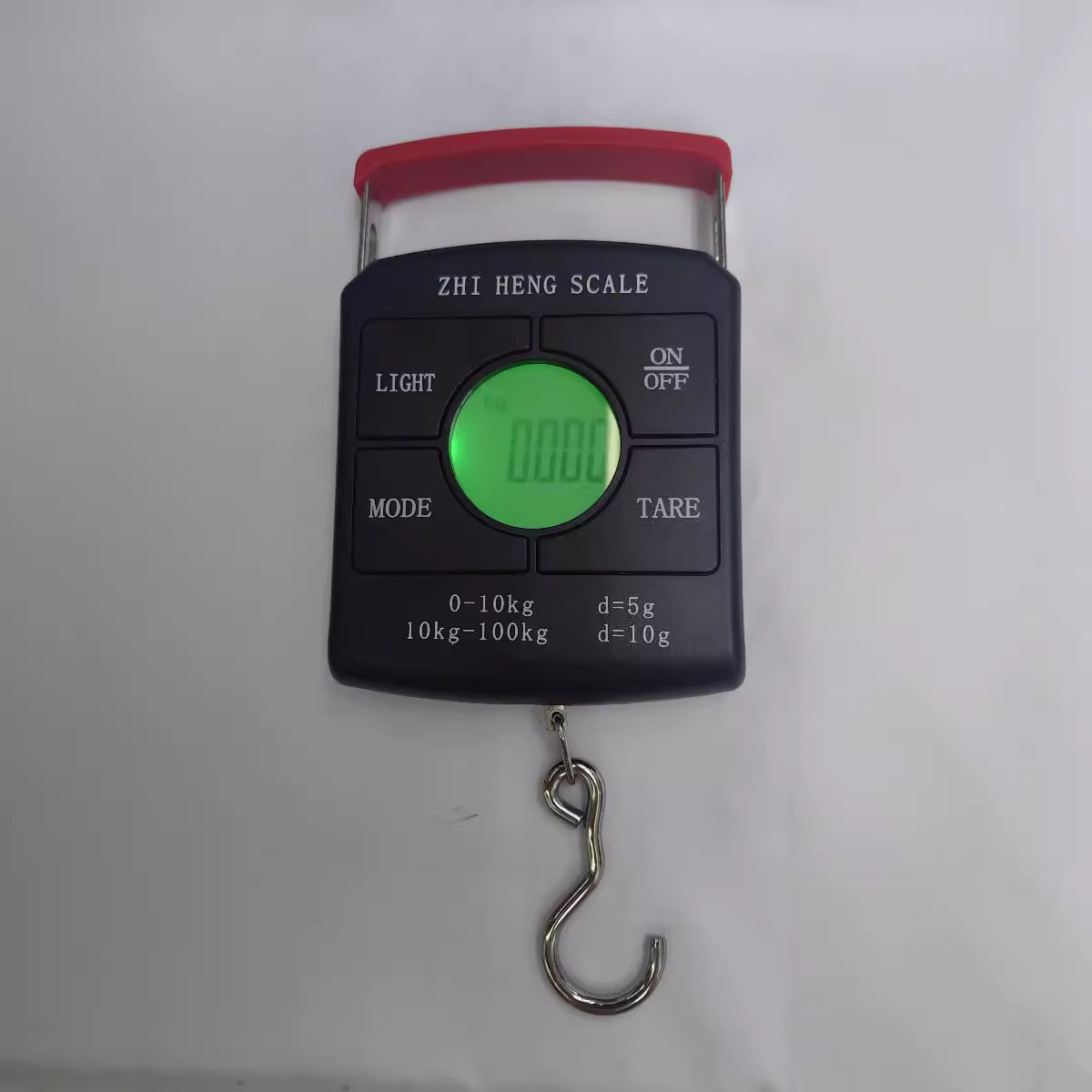 Escala de mano portátil doméstica escala electrónica portátil mini escala expreso escala de pesca escala de equipaje 100kg / 10g 2024