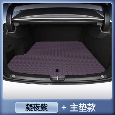 Trunk Mat: trunk mat, full coverage tail - magic-print-waterproof-midnight-purple-main-pad-byd-seal-08-pure-electric