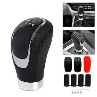 Car modification PU wave stick head handball handle head 3 gear surfaces car gear shift gear head 5896 gear head 6