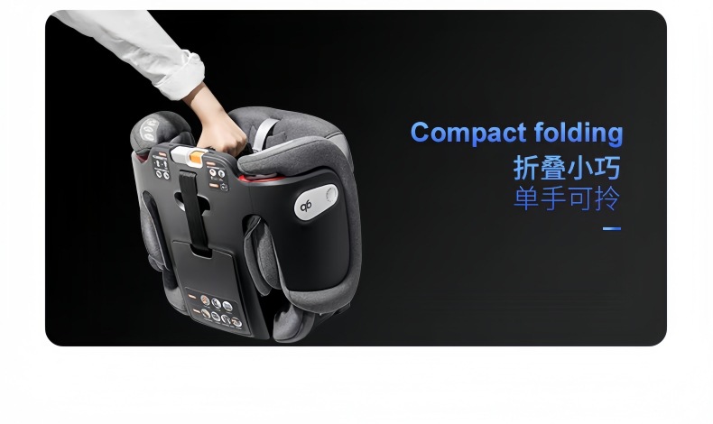 Gb Goodbaby Car Child Safety Seat for Babies Aged 9 Months to 12 Years [Packaging Box Has Defects]