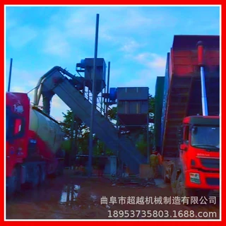 散装粉料集装箱卸灰输送机水泥粉卸车机器固定式集装箱卸灰输送机