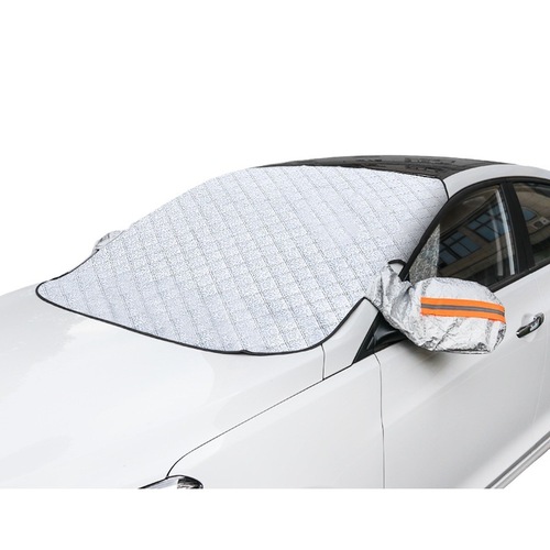 Car snow shield manufacturer direct sales car snow shield winter frost protection anti-freeze car cover thickened snow cover magnetic snow protection gear