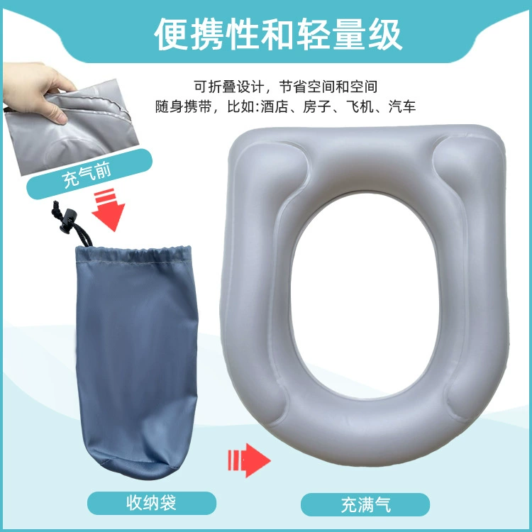 Toilet PVC, pillow, sheet