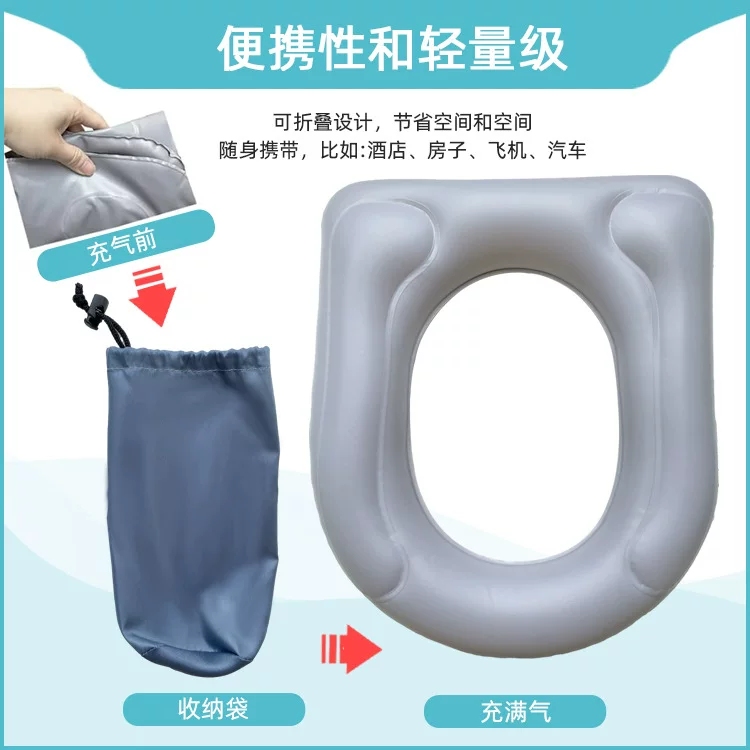 Toilet PVC, pillow, sheet