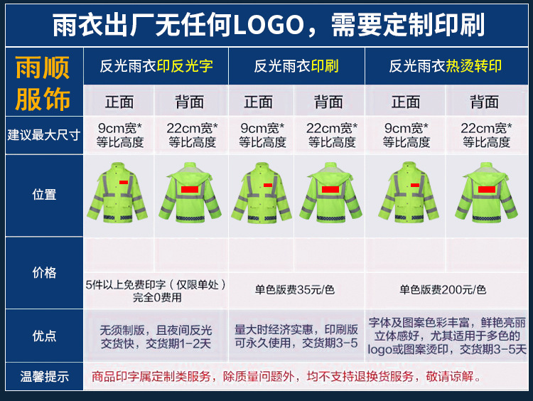 成人加厚反光衣服户外交通分体式雨衣裤套装 高速执勤荧光绿雨衣详情12