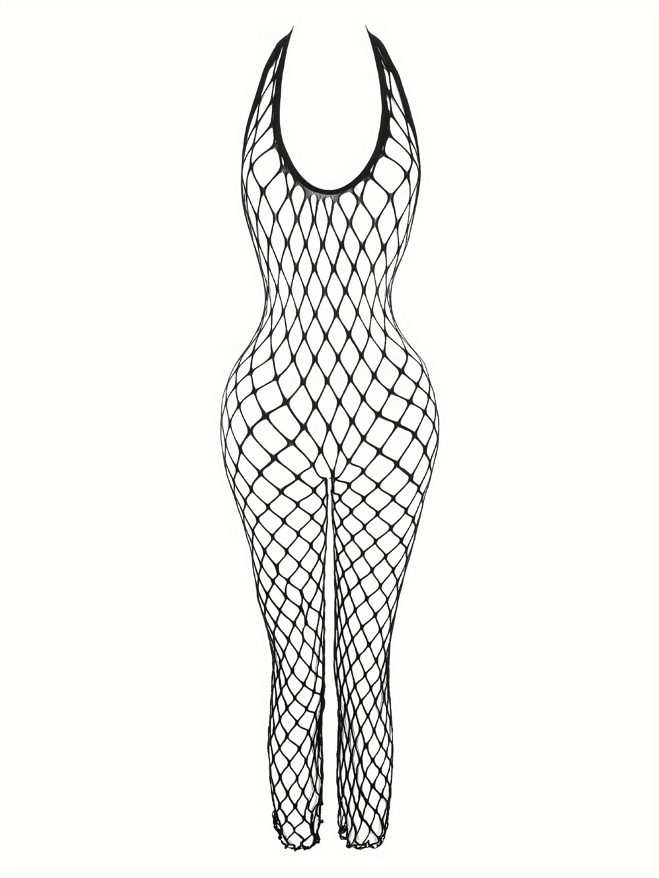 Lencería Sexy Yue Die, Estilo Europeo y Americano, Traje de Una Pieza con Espalda Descubierta, Talla Grande, Diseño Calado, Uniforme de Tentación Sensual 9159