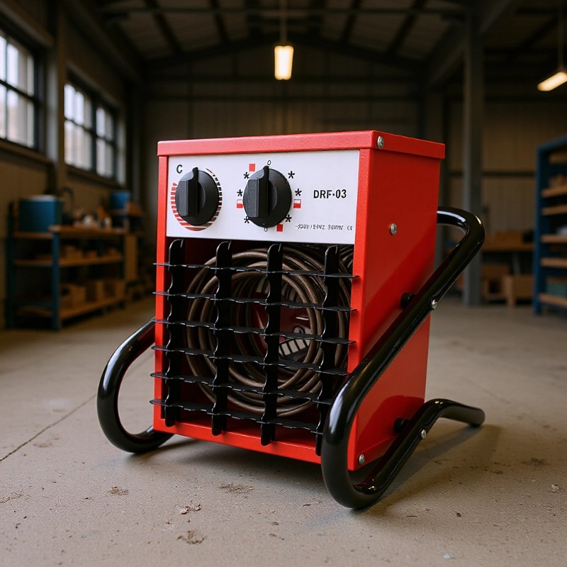 HG恒固厂家直供DRF系列大风量速热电取暖器暖风机