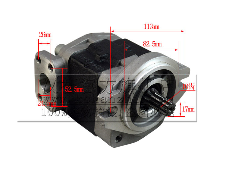 Bomba de engranajes hidráulicos CBHZC-F28.2-AF#10 bomba de aceite TD27 accesorios de carretilla elevadora bomba de engranajes hidráulicos bomba de aceite