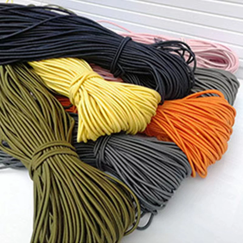 Elastic hair rope, custom-made, 2.5mm, Thailand, on elastic band