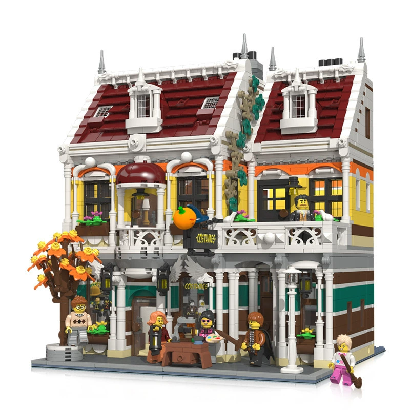 Juèing 89131 Магазин одежды Scenic Building Blocks Малые гранулы Пластик Пластик Пластик