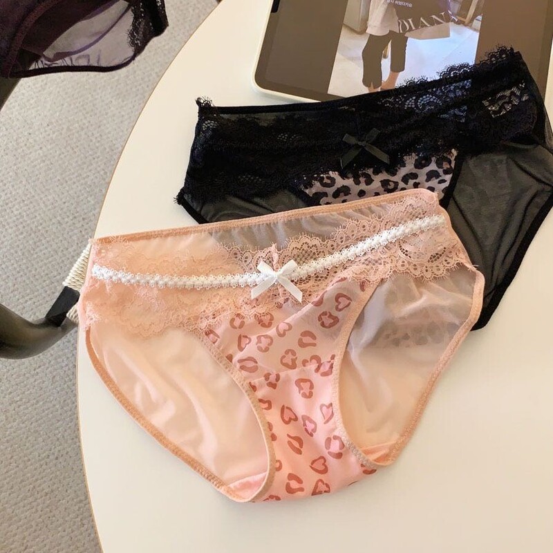 Direct from the manufacturer, sexy low-rise lace panties, leopard print mesh breathable briefs, women's underwear, mixed batch in stock Direct from the manufacturer, sexy low-rise lace panties, leopard print mesh breathable briefs, women's underwear, mixed batch in stock