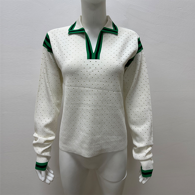 Knitted fashionable sweater