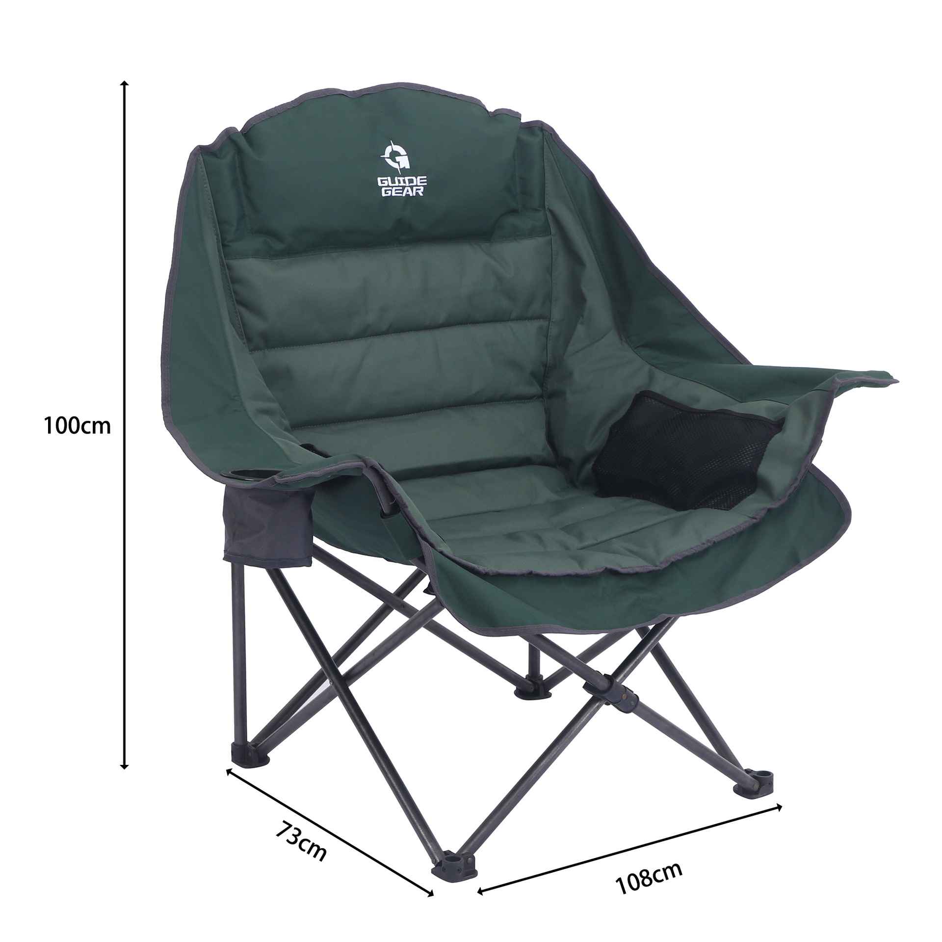 Silla de luna de algodón transfronteriza, silla plegable gruesa para exteriores, sofá perezoso, silla de camping portátil, silla ligera