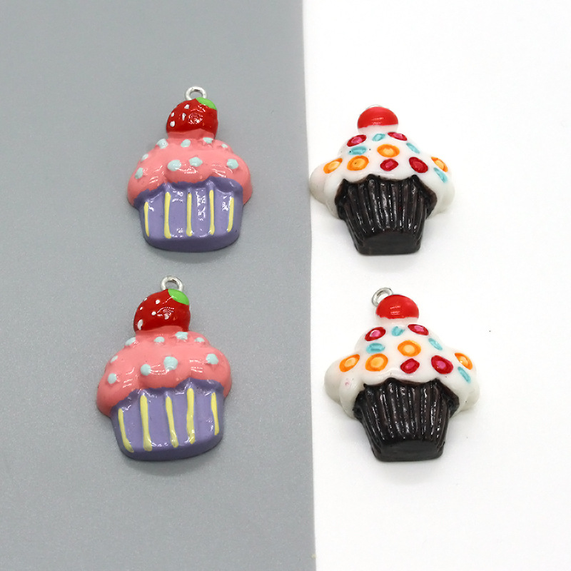 All Seasons Season 10 PCS/Package Resin Cake Pendant