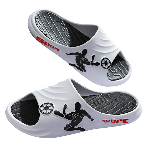 Slippers for men, summer outdoor sports, beach ins, trendy brand, non-slip, thick sole, breathable, big boys' sandals, men's wholesale