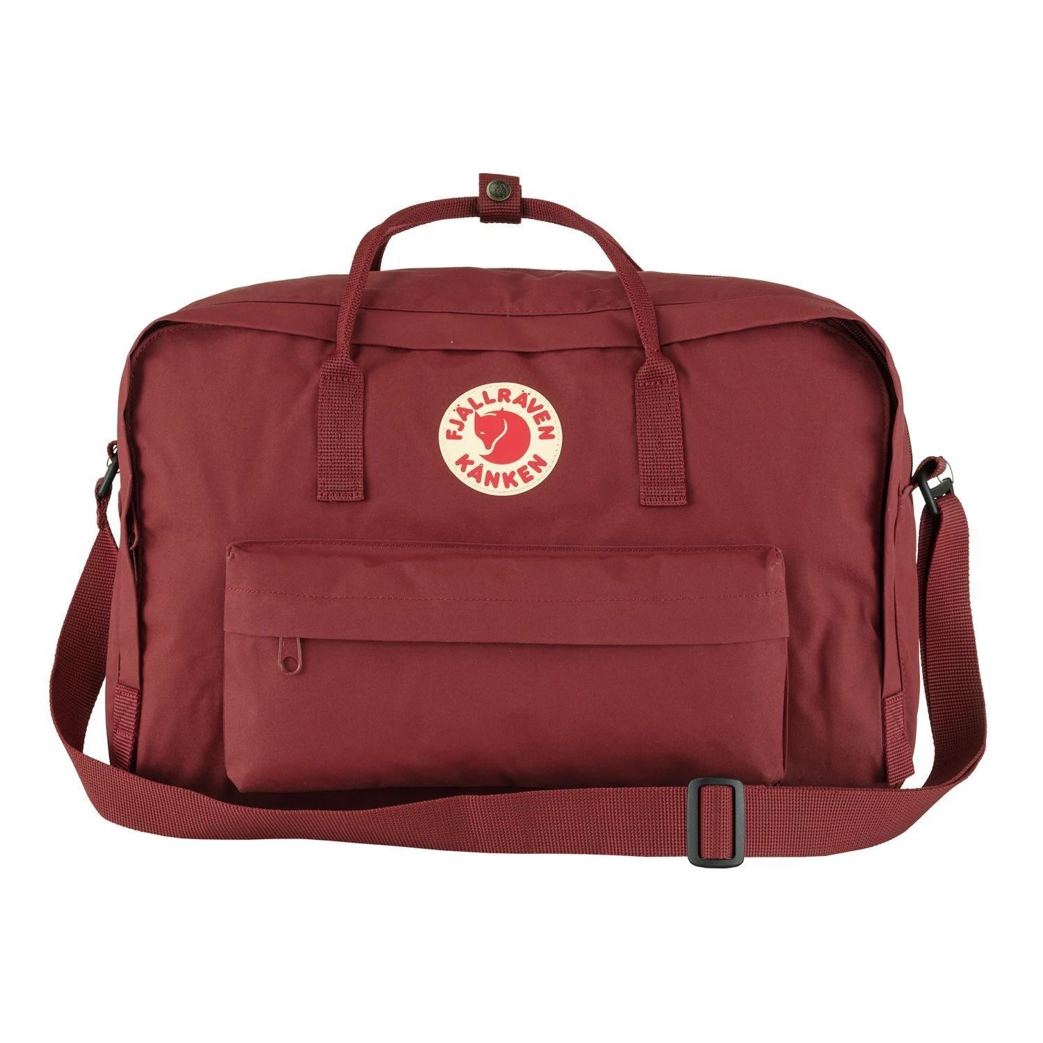 Burgundy travel bag