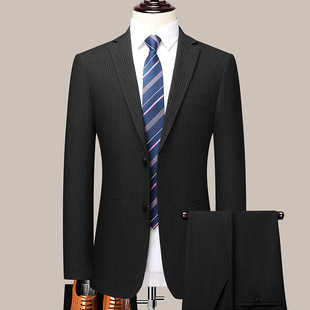 Yago Suit Men's Suit Slim-fit Small Suit Business Dress Accompanying Groom Wedding Dress Casual Suit