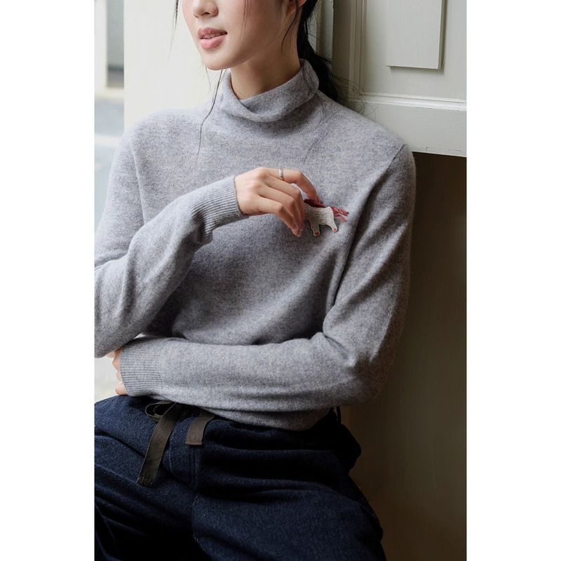 Feedback on the "Little Warm Heater" Soft Cashmere Australian Wool Sweater Turtleneck Base Layer for Women 2026 Autumn/Winter