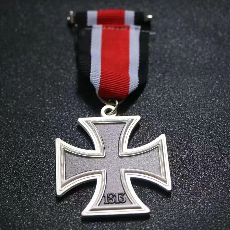 German Iron Cross Medal 1939 Prussian Iron Cross Badge German Medal German Ribbon Brooch Tide