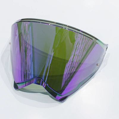 Dəbilqə (Kaska) aksesuarları: motorcycle off-road pull full - purple-plating